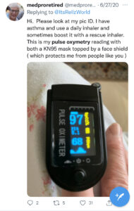 finger pulse oxymetry