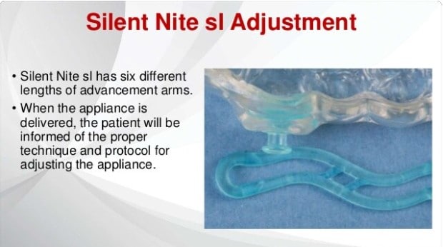 Image of connectors for Silent Nite SL with description