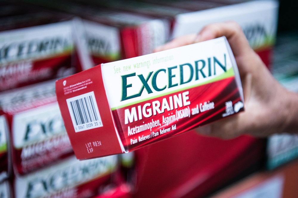 Excedrin for Migraine containing Acetaminophen, Aspirin and Caffeine